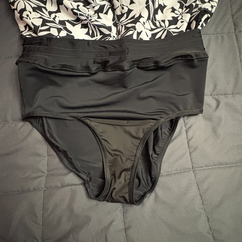 Lands' End 3" Quick Dry Swim Shorts with Panty - Size: 18W Long - NWT - Picture 4 of 13